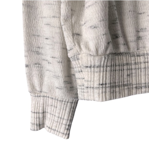 Anthropologie Marled Cowl Neck Drop Shoulder Elastic Sweater Lightweight XS - Picture 5 of 8